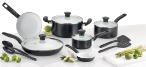 T-Fal C921SE Ceramic Non-stick Cookware Set