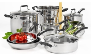 cook n home stainless steel cookware Set- best cookware set